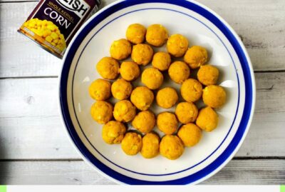 Sweet Potato Corn Balls