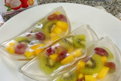 Crepe Jelly with Fruits